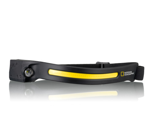 Ліхтар налобний National Geographic Iluminos Stripe 300 lm + 90 Lm USB Rechargeable (9082600) Ліхтар налобний National Geographic Iluminos Stripe 300 lm + 90 Lm USB Rechargeable (9082600)
