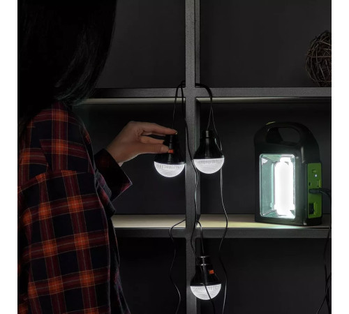 Ліхтар світлодіодний із сонячною панеллю Cclamp CL-02