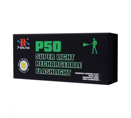 Ліхтар світлодіодний ручний Х-Balog BL-P512M-P50