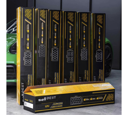 Світильник світлодіодний шестикутний LumiOn L0-4, 485 x 244 см