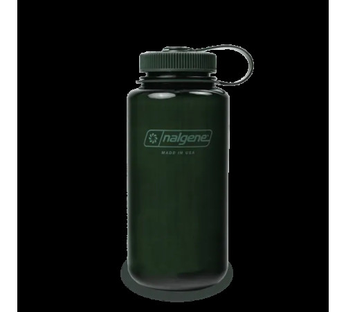 Пляшка для води Nalgene 1 л WM Jade Sustain, темно-зелена Пляшка для води Nalgene 1 л WM Jade Sustain, темно-зелена