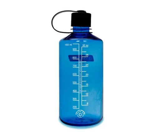 Пляшка для води Nalgene 1 л NM Slate Sustain, синя Пляшка для води Nalgene 1 л NM Slate Sustain, синя