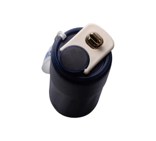 Термочашка Yiwu HP-14-10BL, 500 мл з датчиком температури, синя Термочашка Yiwu HP-14-10BL, 500 мл з датчиком температури, синя
