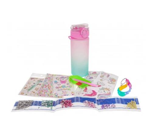 Дитяча пляшка для води Unicorn + аксесуари ZKP.JX20432A Дитяча пляшка для води Unicorn + аксесуари ZKP.JX20432A
