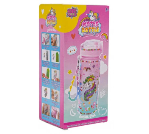 Дитяча пляшка для води Unicorn + аксесуари ZKP.JX20432A Дитяча пляшка для води Unicorn + аксесуари ZKP.JX20432A