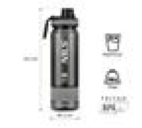 Пляшка NCD07 NILS CAMP сіра