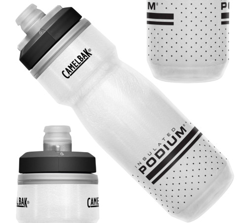 Пляшка CAMELBAK Podium Chill 620 мл біла Пляшка CAMELBAK Podium Chill 620 мл біла