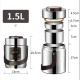 Термос для їжі TS Kitchen King Boss 1,5 л з двома контейнерами з нержавіючої сталі, червоний