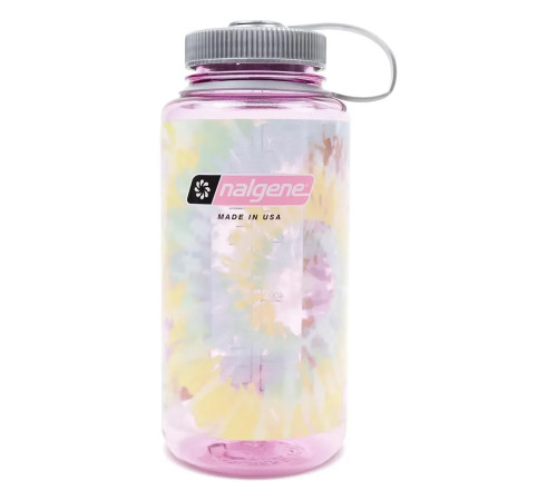Пляшка для води Nalgene 1 л WM Cosmo w/Platinum Tie Dye, різнокольорова Пляшка для води Nalgene 1 л WM Cosmo w/Platinum Tie Dye, різнокольорова
