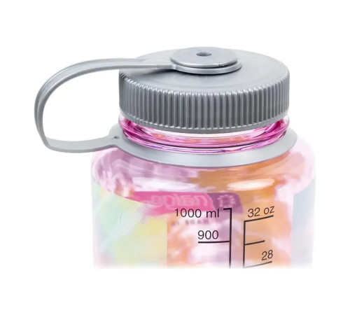 Пляшка для води Nalgene 1 л WM Cosmo w/Platinum Tie Dye, різнокольорова Пляшка для води Nalgene 1 л WM Cosmo w/Platinum Tie Dye, різнокольорова