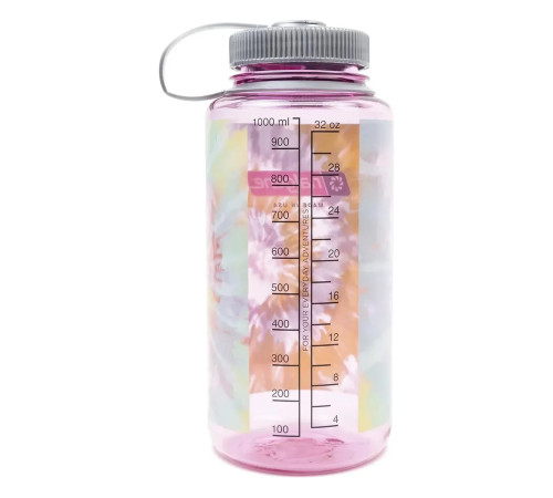 Пляшка для води Nalgene 1 л WM Cosmo w/Platinum Tie Dye, різнокольорова Пляшка для води Nalgene 1 л WM Cosmo w/Platinum Tie Dye, різнокольорова