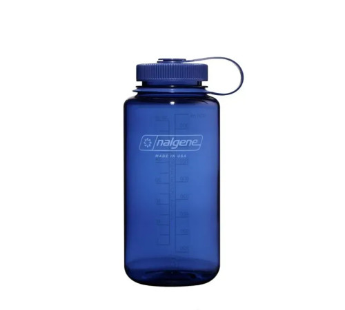 Пляшка для води Nalgene 1 л WM Denim Sustain, темно-синя Пляшка для води Nalgene 1 л WM Denim Sustain, темно-синя