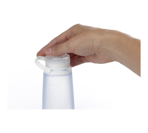 Силіконова пляшечка Humangear GoToob+ Large - фіолетовий