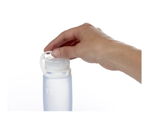 Силіконова пляшечка Humangear GoToob+ Large - фіолетовий