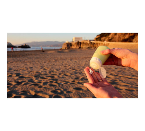 Силіконова пляшечка Humangear GoToob+ Large - фіолетовий