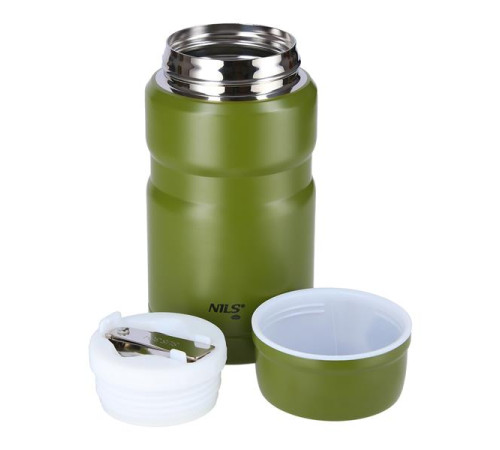 Термос NILS CAMP NCT02 750 мл, темно-зелений