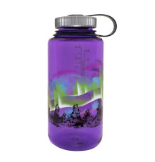 Пляшка для води Nalgene 1 л WM Purple w/Earth, різнокольорова