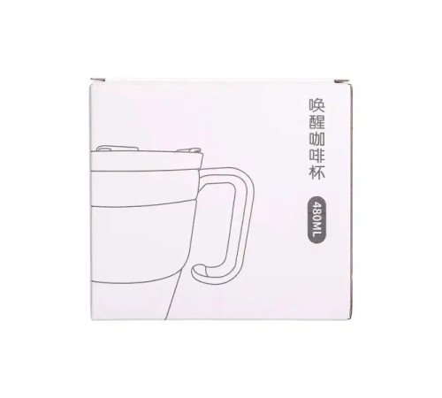 Термочашка Yiwu Coffee & Tea HP-14-23P 480 мл з трубочкою і подвійним відкриванням, рожева Термочашка Yiwu Coffee & Tea HP-14-23P 480 мл з трубочкою і подвійним відкриванням, рожева