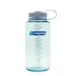 Пляшка для води Nalgene 1 л WM Seafoam Sustain, блакитна