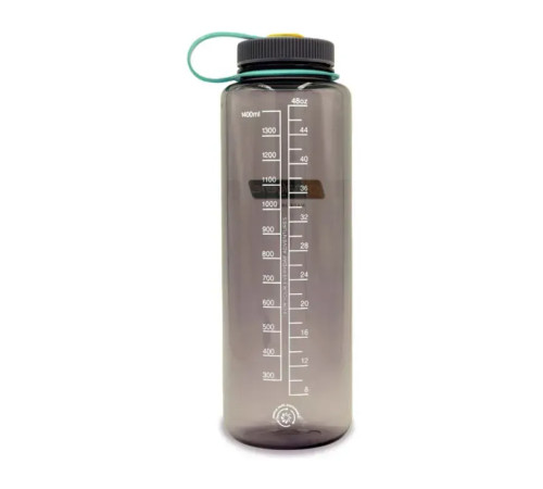Пляшка Nalgene 1,4 л WM Silo Aubergine Sustain - чорна