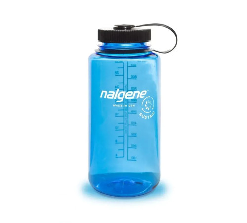Пляшка для води Nalgene 1 л WM Slate Blue Sustain, синя