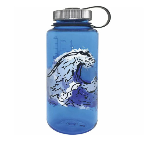 Пляшка для води Nalgene 1 л WM Slate w/Water, синя Пляшка для води Nalgene 1 л WM Slate w/Water, синя