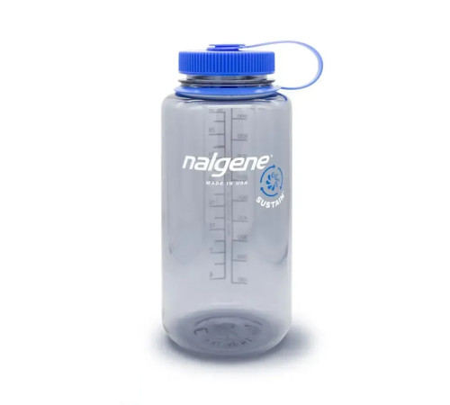 Пляшка Nalgene 1 л WM Gray Sustain - синя