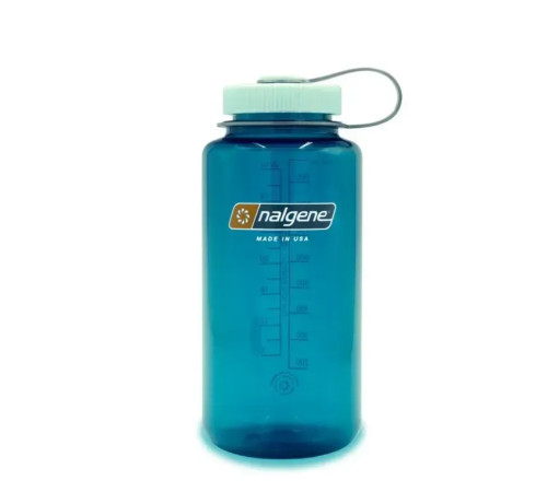 Пляшка для води Nalgene 1 л WM Trout Green Sustain, м'ятна Пляшка для води Nalgene 1 л WM Trout Green Sustain, м'ятна
