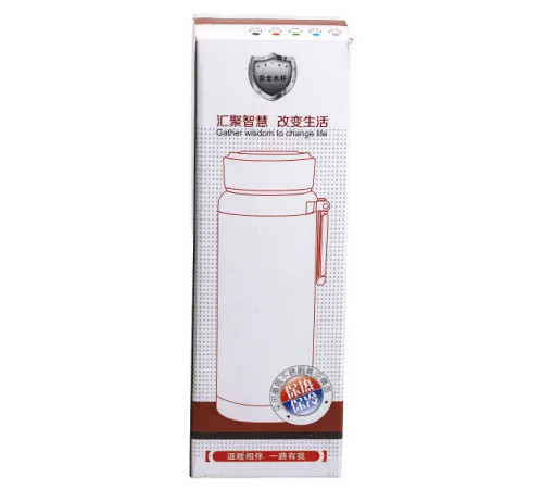 Термос Yiwu HP-14-29R Vacuum Sports 1 л з нержавіючої сталі, темно-червоний