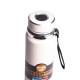 Термос Yiwu HP-14-30W Vacuum Sports 1 л з датчиком температури та ситечком, білий