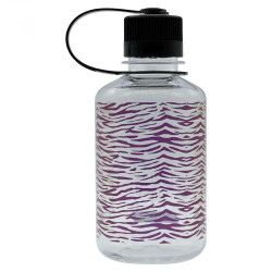 Пляшка Nalgene 500 мл NM Clear Rainbow Zebra - чорно-фіолетова