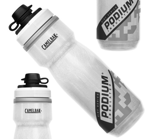 Пляшка CamelBak Podium Dirt Series 652 мл ізольована біла Пляшка CamelBak Podium Dirt Series 652 мл ізольована біла