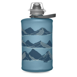 Пляшка м'яка HydraPak 350 мл Stow Mountains Tahoe, синя