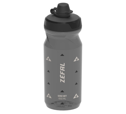 Пляшка ROWEROWY ZEFAL SENSE SOFT 0,65L графітова