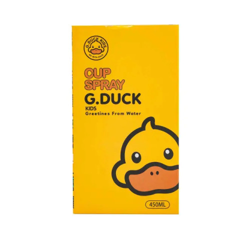 Термочашка Happy Life G. Duck 450 мл з кришкою на защіпці, жовта
