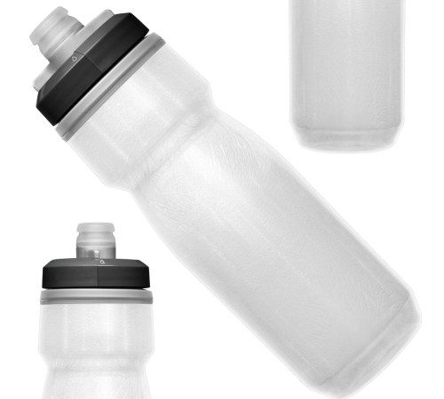 Пляшка CamelBak Podium Chill Custom 620 мл біло-чорна Пляшка CamelBak Podium Chill Custom 620 мл біло-чорна