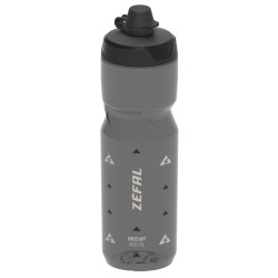 Пляшка ZEFAL SENSE SOFT 80 0,80l (smoked black) сіра