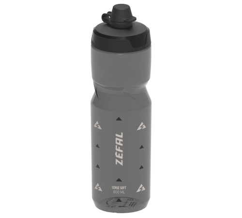Пляшка ZEFAL SENSE SOFT 80 0,80l (smoked black) сіра Пляшка ZEFAL SENSE SOFT 80 0,80l (smoked black) сіра