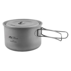 Каструля титанова Mobi Garden NX20666033 1,3 л, сіра