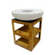 Гриль садовий HEAT BAKKA, кортенова сталь