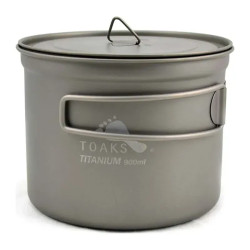 Каструля Toaks Titanium D115 мм 900 мл Pot 
