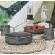 Сковорідка титанова Mobi Garden Saucepan S NX20666034, сіра