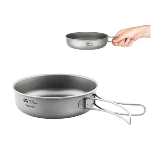 Сковорідка титанова Mobi Garden Saucepan S NX20666034, сіра