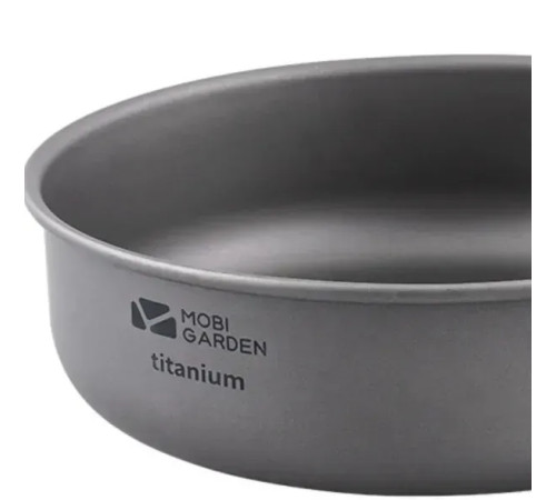 Сковорідка титанова Mobi Garden Saucepan S NX20666034, сіра