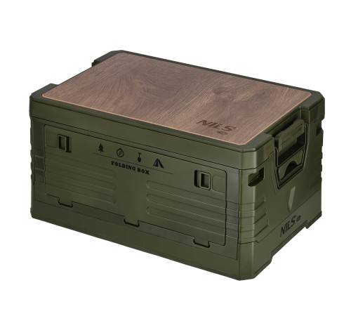Ящик складаний 2в1 NILS CAMP NCB4002 32 л, зелений