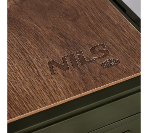 Ящик складаний 2в1 NILS CAMP NCB4002 32 л, зелений