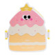 Ланч-бокс дитячий TS Kitchen зі столовими приладами Cake 20 х 18 х 8 см, різнокольоровий