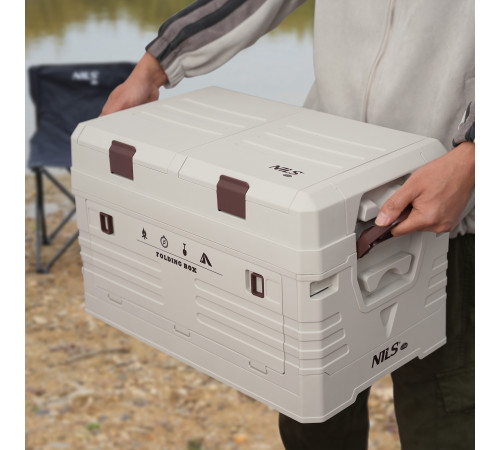 Ящик складаний NILS CAMP NCB4003 42 л, бежевий