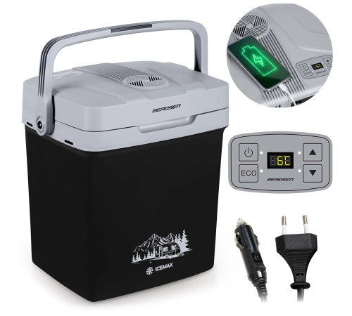 Холодильник туристичний Berdsen Icemax 26 л чорний