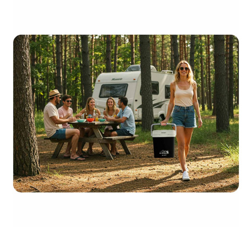 Холодильник туристичний Berdsen Icemax 26 л чорний